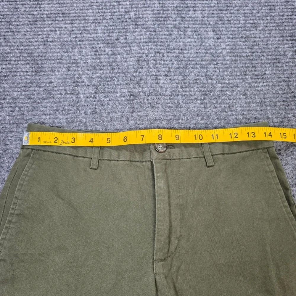 Old Navy Slim Built-In Flex Chino Pants Men's Size 28x30‎ Olive Green Stretch